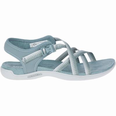 Merrell District Muri Lattice Sandaler Dam Blå (SE129857)
